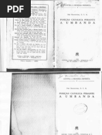 Posição católica perante a umbanda