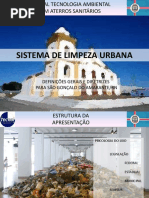 Sistemas de limpeza Urbana - Legislação aplicada