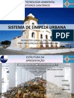 Sistemas de limpeza Urbana - Legislação aplicada