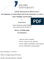 Antioxidant Activity Measured by Fluorescence - 1col