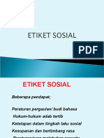 Etiket Sosial Ringkas