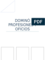 Dominó Profesiones y Oficios