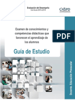 1 Guia Examen Conocimientos Docentes Preescolar PDF