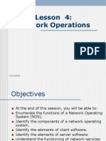 Network Chapter4 - Network Operating System (NOS)