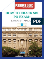 How To Crack SBI PO Exam - Experts' Advice