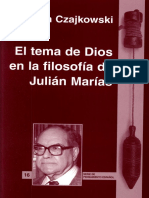 El tema de Dios en la filosofía de Julián Marías