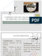 Diagrama de Fases Del Ciclohexano