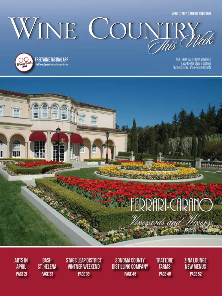 LoRes PDF, PDF, Wine Country (California)
