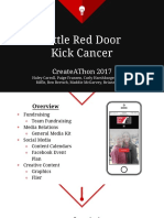Little Red Door Kick Cancer Final Presentation