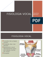 Fisiologia Vocal