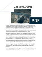 Presas de contrafuerte: concepto y características