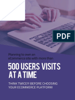 500 Users Visits at A Time