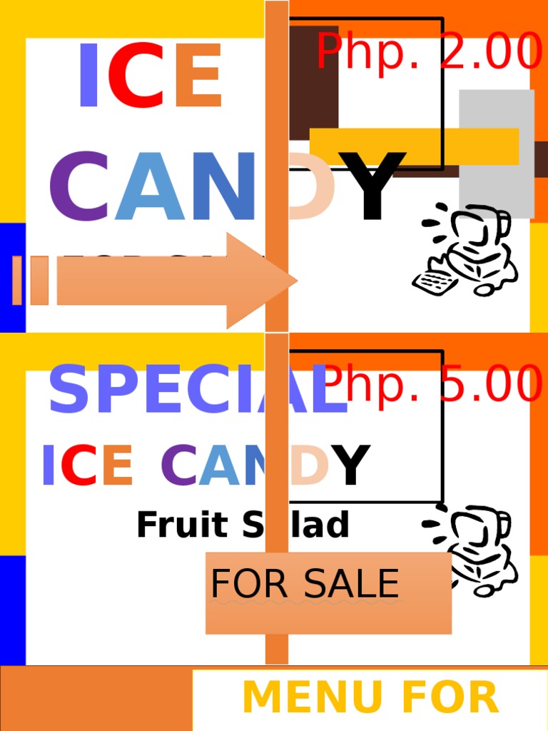 Special Ice Candy | PDF | Cooking, Food & Wine