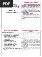 Developing Reading Power: Grade 4 Stories | PDF | Astronauts | Spacecraft