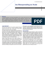 Pericarditis: Prinzmetals Angina Masquerading As Acute