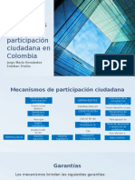 Mecanismos de Participacion Ciudadana