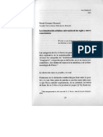 La Comunicacion Artistica Suversion de Las Reglas y Nuevo Conocimiento Nicole Everaert Desmedt PDF