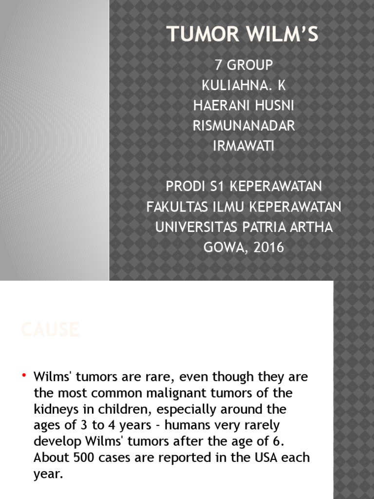penyakit tumor wilms