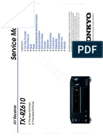 Onkyo TX-RZ610 PDF