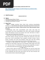 Download Laporan Praktikum Fisika Hukum Newton by FEBI SN344471094 doc pdf