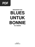 Kumpulan Puisi Blues Untuk Bon