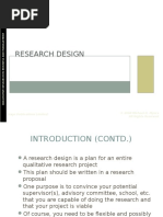 Chapter 3 - Research Design 1