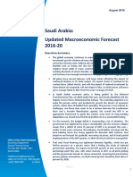 Saudi Updated Macroeconomic Forecast 2016 2020 (1)