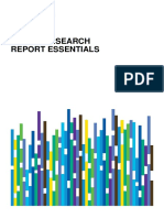 Equity Research Report Essentials 1