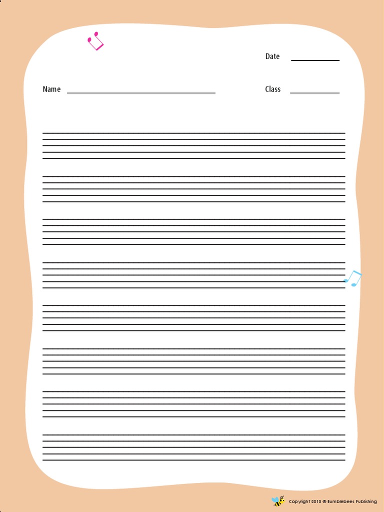 Musical Stave PDF