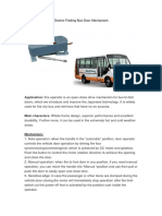 Electric Folding Bus Door Mechanism (EB100)