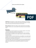 Electrical folding bus door drives(EB100)