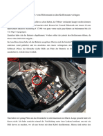 Stromkabel Im Audi A3 8PA Verlegen PDF