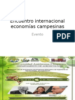 Encuentro Internacional Economías Campesinas