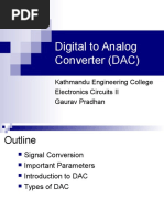 Digital To Analog Converter (DAC)