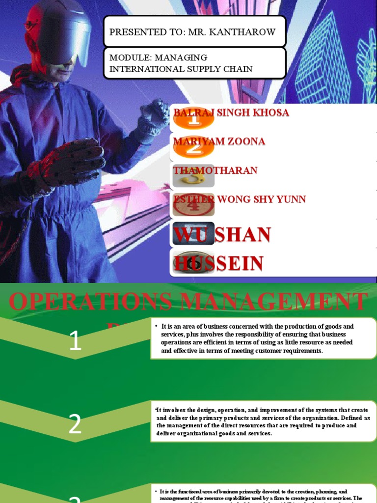 Thamo GRP | PDF | Operations Management | Supply Chain
