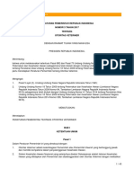 Peraturan Pemerintah Nomor 3 Tahun 2017 Tentang Otoritas Veteriner