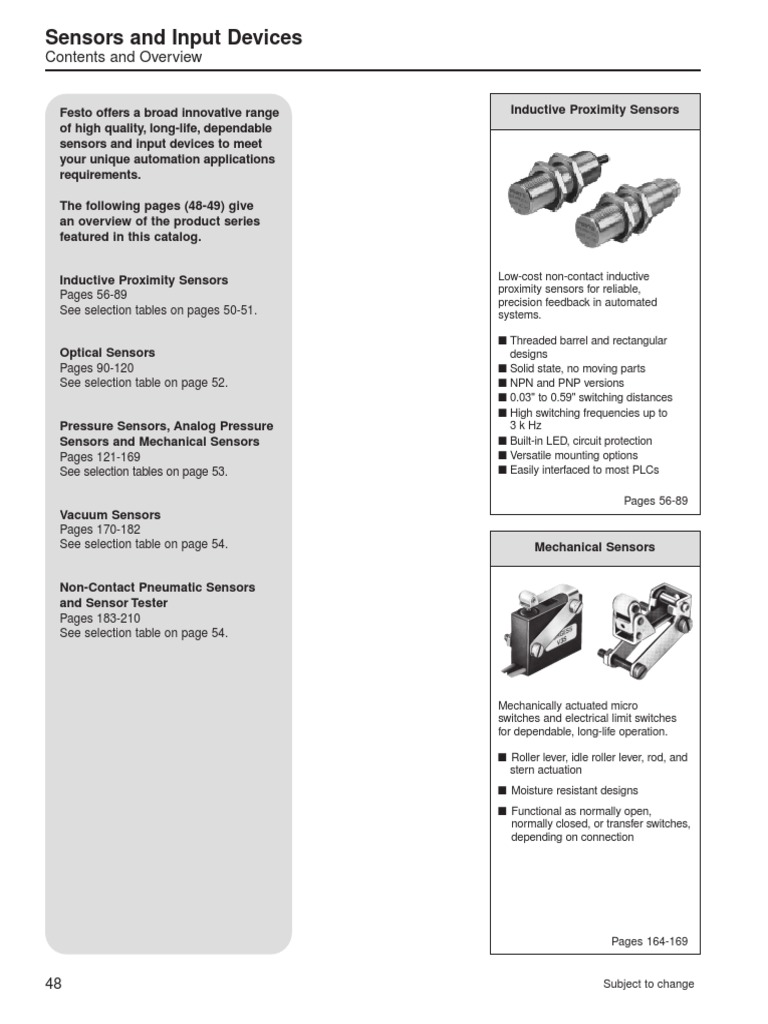 Catalogo de Sensores | Download Free PDF | Electrical Connector ...