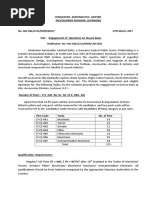 Notification HAL Operator Posts