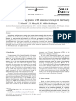 Central Solar Heating Plants With Seasonal Storage in Germany