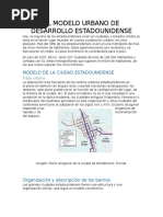 Modelo de Desarrollo Urbano Usa