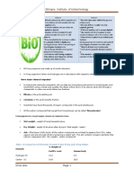 Ethiopia Institute of Biotechnology: Table: A Comparison of Elements Present in Non-Living and Living Matter