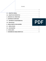 Calibração de termômetro e determinação do ponto de ebulição da água