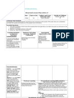 Lesson Plan Prophet Ayoub