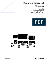 1995 - 1998 Years Wiring Diagram FH12, FH16 LHD