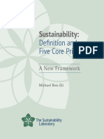 Princípios de Sustentabilidade