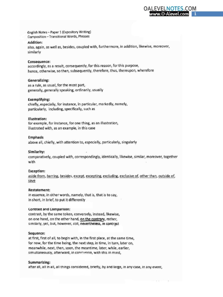 O Level English Notes PDF Marriage Wellness