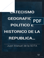 De LA SOTA. Catecismo Geografico Politico e Historico de La Rou
