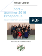 FreeSport Summer 2016 Prospectus