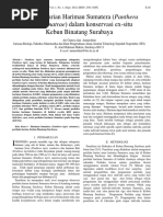 Download Jurnal Satwa Liar by kartika tri purnama SN344525235 doc pdf