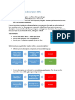 assignment description process description